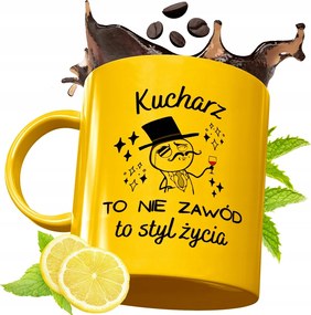 Prémium Arany Bögre Szakácsnak Ajándék Nyomtatott Fotóval