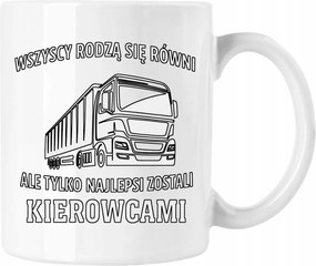 Kamionsofőr bögre vicces Fehér 330ml