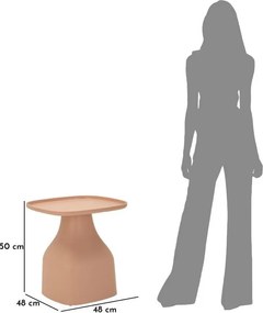 Műanyag kerek tárolóasztal ø 48 cm Gea – Mauro Ferretti