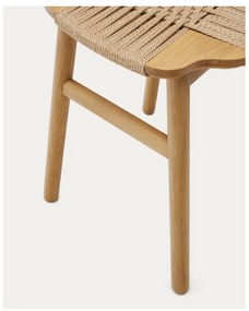 Natúr színű ülőke Enit – Kave Home