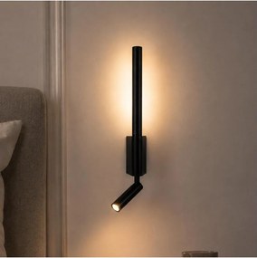 Brilagi - VIXON LED fali spotlámpa LED/3W/230V + LED/5W fekete CRI 90