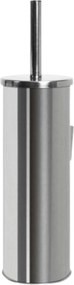 Falra szerelhető Wc kefe szett Acélcső ezüst Borg Hygiene SN1S