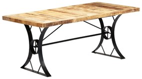 Tömör mangófa étkezőasztal 180 x 90 x 76 cm