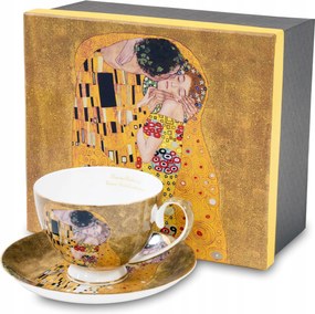 Gustav Klimt porcelán csésze csészealj