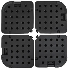 Hordozható homokkal/vízzel tölthető napernyőtalp 60 L