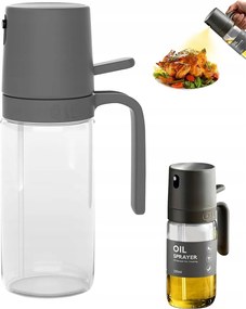 Olajmosó Konyhai Olaj Adagoló Üveg Spray Fogantyúval