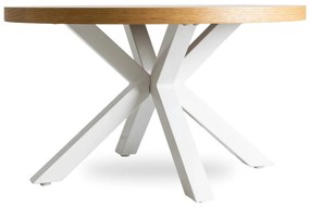 Dohányzóasztal Tölgy/Fehér Színben. LINCOLN