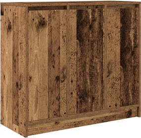 vidaXL antik fa szerelt fa tálalószekrény 85x34x76 cm