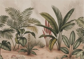 Flizelina Dekoratív Fotótapéta Hálószobába Növényi motívum 208x146 Ragasztó