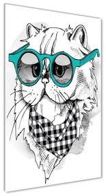 Egyedi üvegkép Cat szemüveg osv-121703839