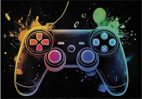 Fotótapéta Fiú Gyerekeknek Gaming Ifjúsági Tapéta Graffiti 150x105