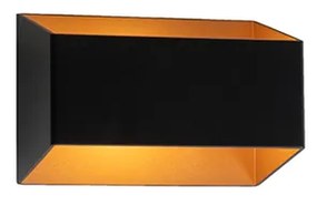 Design fali lámpa fekete arannyal - Alone S