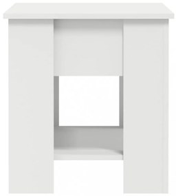 fehér szerelt fa dohányzóasztal 101 x 49 x 52 cm