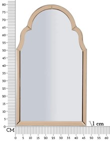 Tanger fali tükör rózsaszín 47x1x80 (belső tükör mérete 41x74)cm