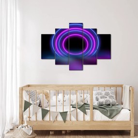 A színes körök képe (150x105 cm)