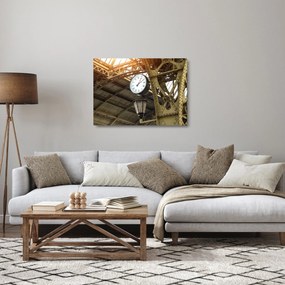 Kép - Állomásóra (üvegen) (70x50 cm)