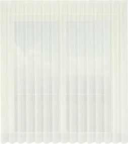 Készfüggöny 300X130, ekrü napellenző, sima, súlyzóval