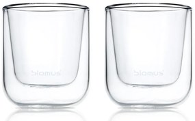 Nero 2 db-os duplafalú kávéspohár szett, 80 ml - Blomus