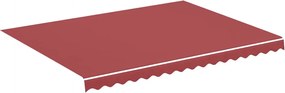 Burgundi vörös csere napellenző ponyva 4 x 3 m