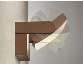 Redo 90585 - LED kültéri fali lámpatest FLIP LED/20W/230V 3000K IP54 barna