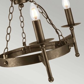 Elstead Lighting CROMWELL CW3-OLD-BRZ Csillár 3x60W/E14