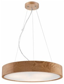 Lamkur Csillár zsinóron OAK 3xE27/60W/230V tölgy ø 47,5 cm LA40509