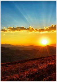 Poszterek 70x100 Gyönyörű naplemente