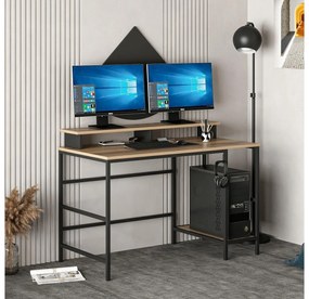PC asztal Grana L (arany + fekete). 1088567