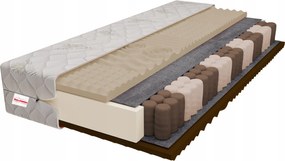 Rugós matrac 120x200 cm Brown Prestige masszírozó