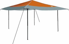 vidaXL Tetősátor Narancssárga 395 x 395 x 251 cm szövet