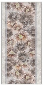 Bézs mosható futószőnyeg 58x240 cm Blooming – Oyo Concept