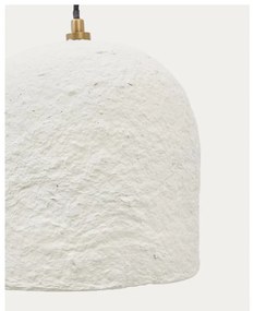 Fehér függőlámpa ø 25 cm Calvia – Kave Home