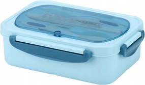 Verk 07270 Uzsonnásdoboz evőeszközzel 1000 ml, kék