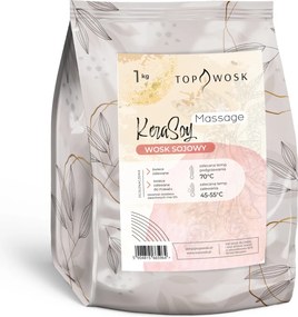 KeraSoy Message szójaviasz 1 kg masszázsgyertya öntött gyertya