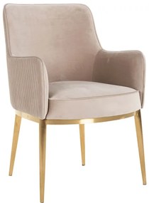 NT Breeze Khaki / Gold kárpitozott szék