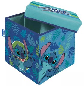 Disney Lilo és Stitch, A csillagkutya Leaf játéktároló 30×30×30 cm
