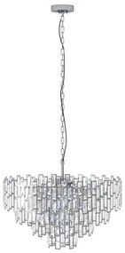 Eglo 39627 - Csillár láncon CALMEILLES 10xE14/25W/230V á. 78 cm