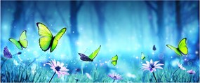 Kép - Misztikus erdei tisztás (120x50 cm)