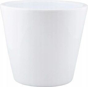 Sofia kerámia virágtartó fehér átm. 21cm