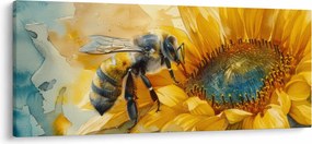 Kép - Méh, akvarell (120x50 cm)