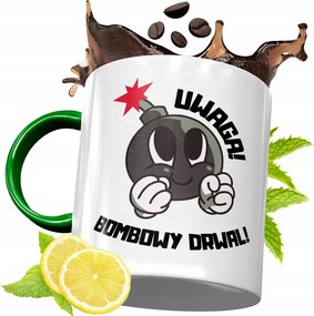 Zöld Bögre Favágónak Születésnapi Ajándék fényképes nyomtatással