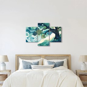 Kép – Az életfa zöld lombkoronája (90x60 cm)
