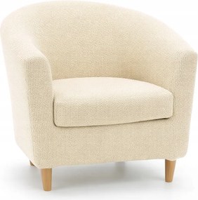 Milan vastag pamut klubszék huzat Belmarti krém