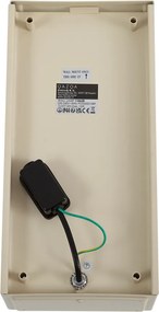 Klasszikus kültéri fali lámpa bézs IP44 - Rotterdam