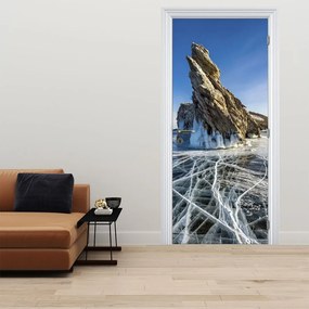 Fotótapéta ajtóra - Jégszikla (95x205cm)