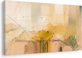 Kép - absztrakció, olajfestmény (90x60 cm)