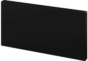 Mexen Flat CCF21, panelradiátor 900 x 1400 mm, alsó középső csatlakozás, 2225 W, fekete, W6C21F-090-140-70