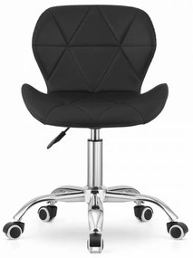 Dolgozószobai szett íróasztal TAYLOR SONOMA 100x50 cm + irodai szék AVOLA ökobőr fekete