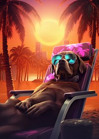 Poszter 21x29,7cm Nyár stílus