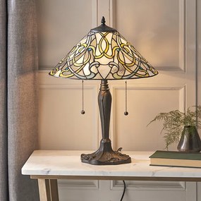 Endon DAUPHINE 64055 Asztali lámpa 2x60W/E27 IP20